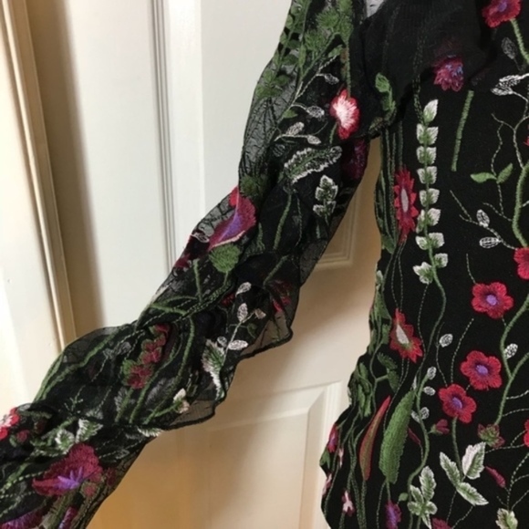 Red Carter Brianne Top (Blk/Multi) - Picture 6 of 6